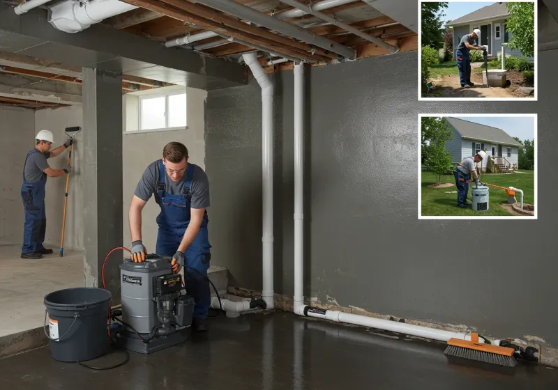 Basement Waterproofing and Flood Prevention process in Waynesville, NC